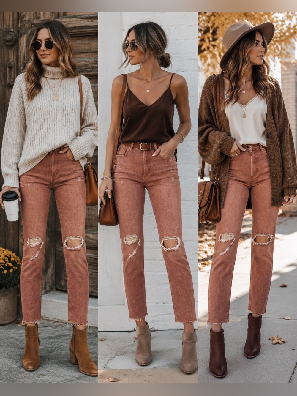 Anthropologie Pilcro Salmon Rust Red Straight-Leg Cropped Ankle Jeans